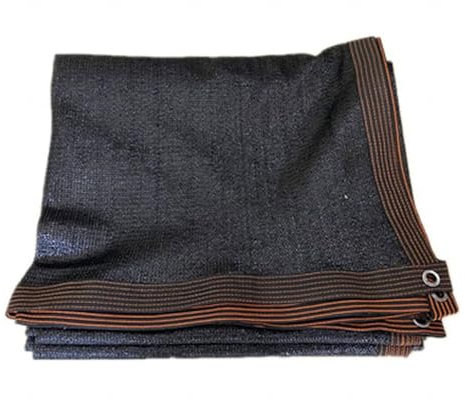 PanHuiWen Voile Ombrage 4x4 ImperméAble Filet Dombrage Filet Anti Grele Filet D'Ombrage ExtéRieur Respirant pour Jardin, Terrasse Noir,8x8m