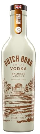 Dutch Barn Balinese Vanilla Vodka 70cl 38% Distilled From British Apples