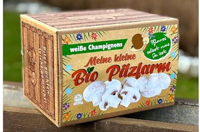 BIO Champignon Komplettset 5kg - Pilze selber züchten