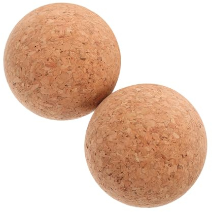 Gatuida 2 Tapones para Decantador De Botellas De Vidrio Esferas Tapa De Corcho Tapón para Jarra De Vino Tapón para Jarra Corchos para Botellas Bola De