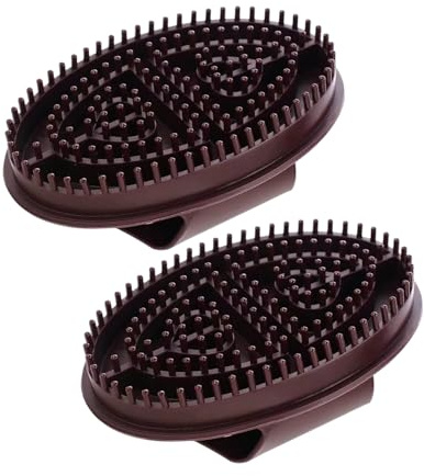 VERDANVERSE 2pièces Brosses de Massage Méridien Lot pour Corps Dos Raclage Relaxation Épaules Mollets Nuque Jambes Outil Massage Corporel