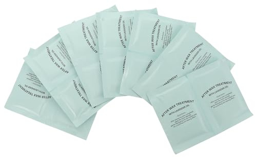 IWOWHERO Salviette Post Ceretta Oleose Lenitive 20 Pezzi Dischetti Detergenti Deceranti per Rimozione Residui Cera Trattamento Post-Epilazione per Gambe Viso e Braccia Riduzione