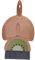 BOBOZHONG Ensemble de Pelle et Balayette,Ensemble de Brosses de Table Portables, Mini Pelle à Poussière avec Balai,Brosse de Table Portable, Balayeuse à Miettes avec Poils Doux pour Nettoyer la Table