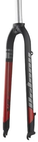 LUOKEKE Fahrrad Gabel Fahrrad-Starrgabel 26/27,5/29 Zoll Scheibenbremse Mountain Gabel Gerades Rohr 28,6 MM Matt Leichte MTB Fahrradgabel Fahrradgabeln(29 Red)
