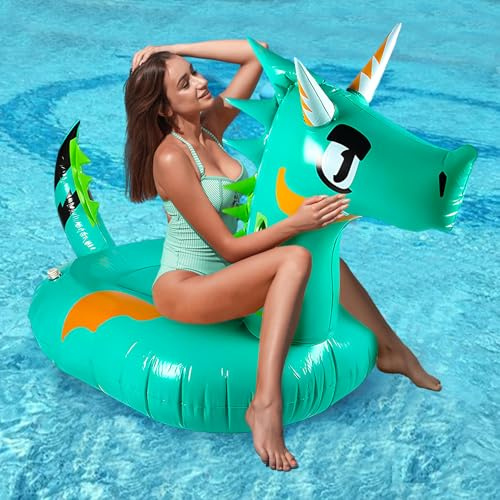 ACTOYS Colchoneta Piscina, Colchoneta Hinchable Piscina, Flotadores Piscina Adultos, Colchoneta Piscina Adultos Niño Grande, Flamenco Hinchable Gigante, Piscina Juguetes para Fiestas de Verano
