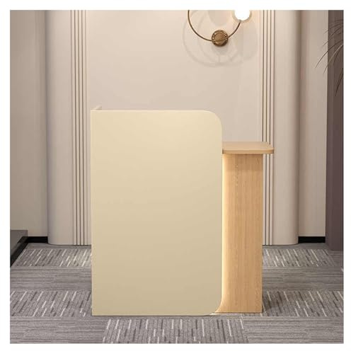ZXCASDF Mostrador de recepción con mostrador,Mostrador De Recepción Moderno，Mostrador De Caja,mostrador de recepciãón pequeño,mostrador de recepción de Oficina(B,60cm/23.6in)