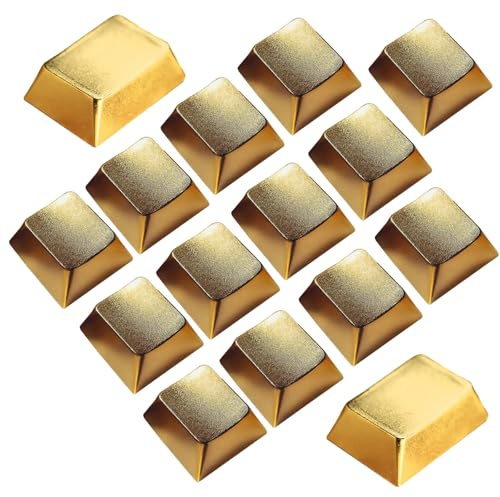 Alloy Metal Keycaps Set For Mechanical Keyboards Ergonomic 15Pcs Gaming Keycaps