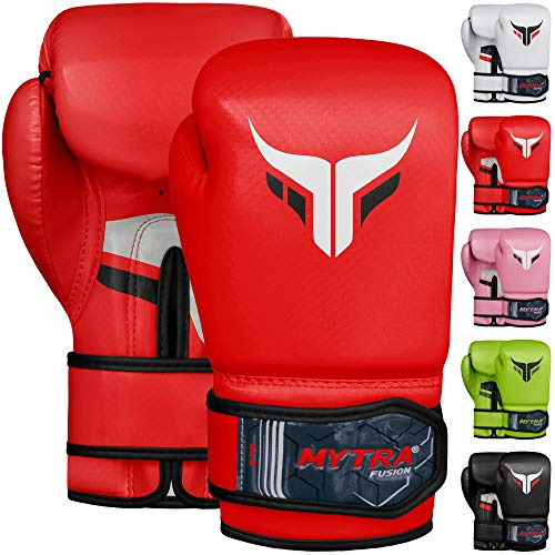 Mytra Fusion boxningshandskar för barn AL2 (röd, 6 oz)