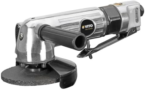 VITO - Meuleuse d'angle Pneumatique Disque 100 mm Alesage 10mm Pression 6.2 bar Air comprimé