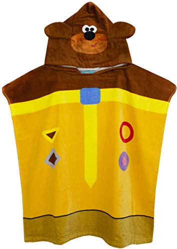 Hey Duggee Asciugamano Poncho Cbeebies Asciugamano da Bagno Taglia Unica Bambini