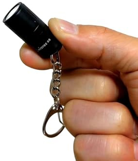 Nitefox e3 Mini Keychain Flashlight Micro Small Keychain Light Bright 100 lumens Protable Pockect Light Key Ring Torch for Everyday Dog Walk Camping Hiking Nice Gift for Parents Friends