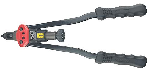 BANGHA Nietmutternzange,Nietenzange 16 Hand Nieteneinschlägers Hand Rivet Tool Kit Nietmutter Einstellgerät Nuss Setter M3 / M4 / M5 / M6 / M8 / M10 / M12