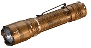 FENIX TK20R UE Wüstentarnung, wiederaufladbar, lange Reichweite, ultrahelle Polizei-Taschenlampe, 2800 Lumen, 465 m, max. 40 Stunden, sofortiges Stroboskop, 21700 batteriebetrieben, IP68