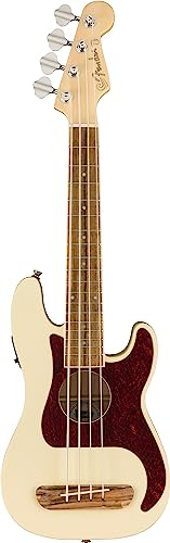Fender, Ukulélé 4 cordes droit Olympic White (0970583505)