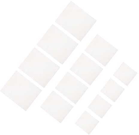 TEHAUX 12pcs Pottery Clay Smoothing Tool Cloth for Artist Modeling Use in Pottery Wheel Workshop