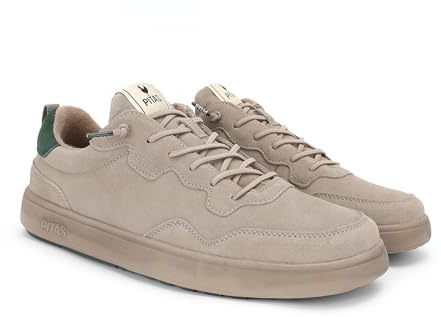 WALK IN PITAS | KUME | Zapatillas Hombre Casual | Náuticos para el Invierno | Mocasines | Zapatilla de Vestir | Zapatos sin Cordones | Deportivas Casual | Calzado Walkinpitas | Beige 44