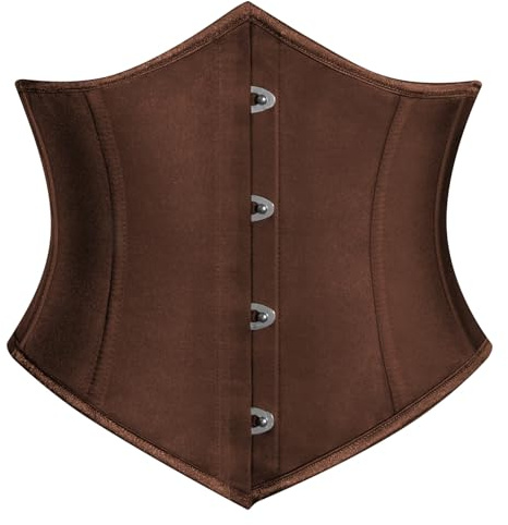 SCARLET DARKNESS Damen Steampunk Korsettgürtel Vintage Lace Up Breiter Gürtel