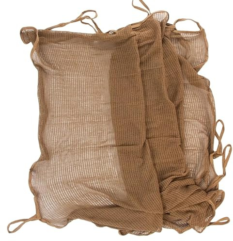 Grande couverture camouflage Ghillie Sniper - 200 x 300 cm - Filet de camouflage vert olive et coyote - Pour extérieur, équipement tactique, chasse à la faune, camping et survie (désert de coyote)
