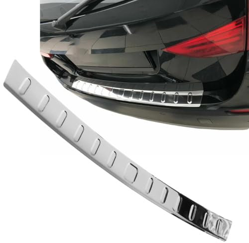 Protection pare-chocs BMW X1 | E84 | - 2009-2012 (Prefacelift) acier inoxydable chromé protection pour bord de coffre de chargement