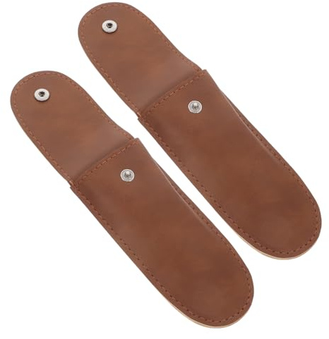 CORHAD Mundharmonika Etui Aus Pu Leder Kleine Aufbewahrungstasche Für 10-loch Mundharmonika Schützende Tragetasche Leicht Und Kompakt Für Reisen Und Outdoor