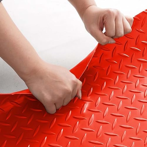 Heavy Duty Rubber Garage Floor Mat - Slip Resistant, Durable Protection for Vehicles and Workspaces, Abrasion Proof Design for Maximum Safety
