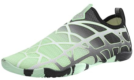 Wasserschuhe Herren Beach Shoes Badeschuhe Strandschuhe Schnell Trocknend Schwimmschuhe Breathable Aquaschuhe Surfschuhe Für Damen Barfußschuhe Badeschuhe-Herren Schwarz Size 37