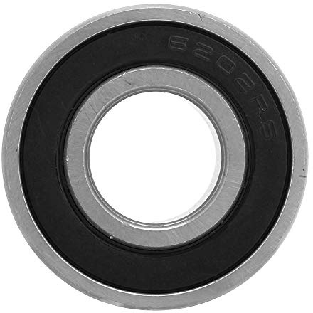Kugellager, 6202-2rs Doppelseitig gummierte Rillenkugellager aus Stahl 10 Stück 15x35x11mm