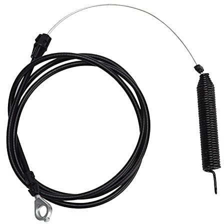Cable de Compromiso de Cubierta Negro 408319 ABS Y Metal Repuesto para Modelos de Tractor Cortacésped Husqvarna