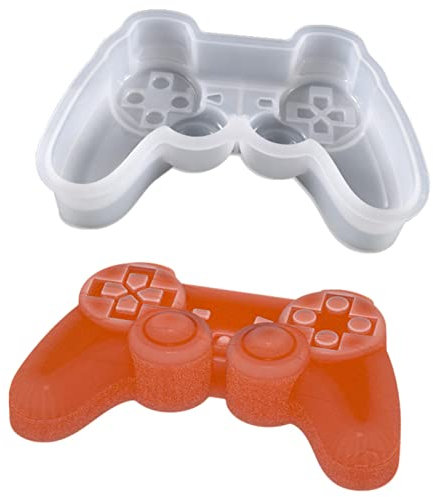 Gidenfly Game Controller Mold - Gamepad Mould - Cake Mould - Large Game Con Hocolate Mold Silicone Mold - Non-Stick 100 Silicone Mold For Cheesecake/Chocolate Christmas And Birthday Party