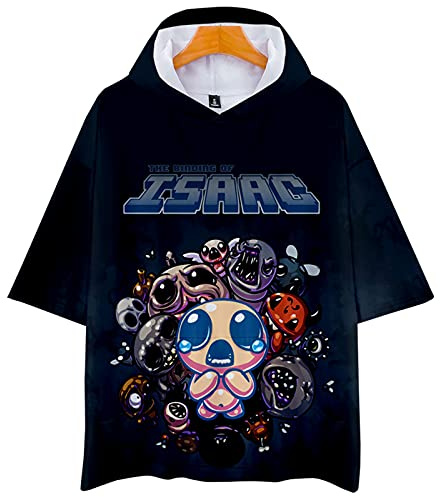 WLIN The Binding of Isaac 3D Printed Hooded T-Shirts Women/men Fashion Summer Short Sleeve Tshirt Streetwear Clothes