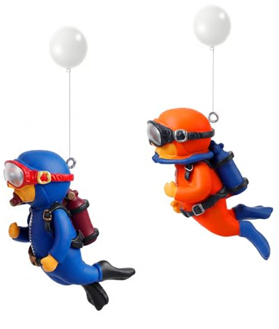 umorismo 2 Pcs Fish Tank Decorations Mini Aquarium Decorations