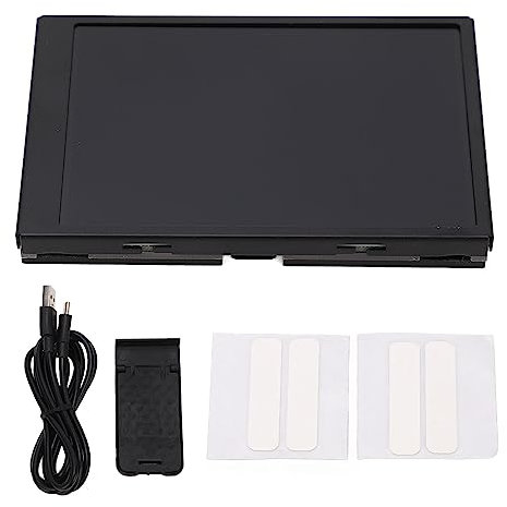 ANKROYU Display, IPS USB Mini Schermo CPU GPU RAM HDD Monitor dati, Schermo secondario computer Tipo C, Monitor dati PC per case del computer PC (Versione normale)