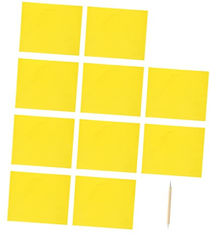 Gogogmee 10stücke Kreuzstich-kohlepapier Zum Nähen Mit Transferpapier Für Stickereien Holz Stoff Papier Metall Und Handmalerei Transparent Und Zuschneidbar