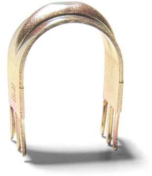 Schnabl CF20 C-Fix Schelle – 20mm Rohrschelle zur Schlagmontage auf Gipswänden – Hochwertige Metallschelle für die Befestigung von Rohren – 15 Stück