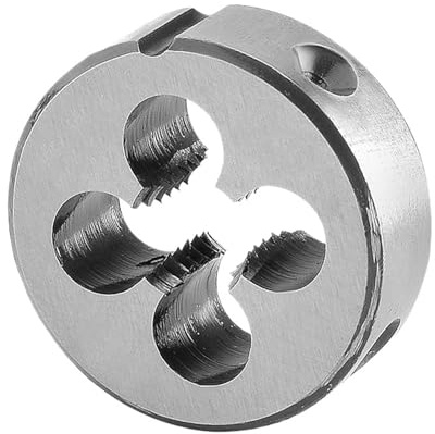 Filiera for filettatura rotonda M8×1 sinistra - Filiera metrica in acciaio for utensili in lega for la riparazione e la creazione di filettature