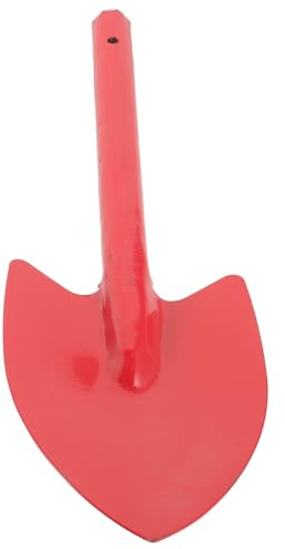 Luxshiny Metal Coal Ash Shovel with Pointed Tip, Portable Multi-Functional Fireplace Scoop for Litter Cleaning and Garden Soil Loosening, Household Stove Accessory for Planting Random Color