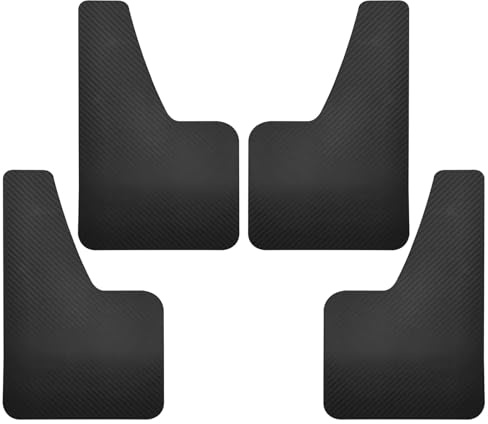 Paraspruzzi Auto Per Ford Per Fiesta 5 6 7 RS ST ST150 ST180 ST200 Per ST-LINE ST500 Per Zetec S Per Rally Con Adesivi Paraspruzzi Auto Parafanghi Paraschizzi(4Pc)