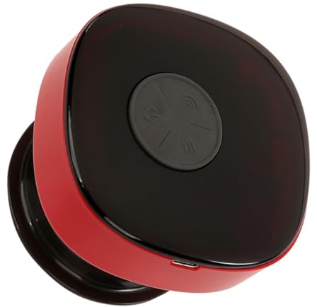 Generico Dispositivo di Massaggio Elettrico Rosso Coppettazione e Aspirazione, 2000mah in Abs, Strumento Multiuso per Massaggio Corpo Rilassante