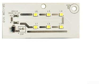 Panel de repuesto de bombilla de microondas para Electrolux 5304517872-1.2 W LED tira segura aparatos de cocina Fix 6.81x3 cm