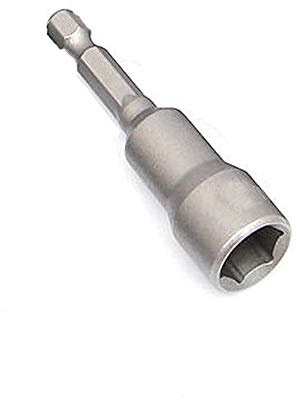 BE-TOOL Steckschlüsseleinsatz, 1 Stück, 1/4-Zoll-Sechskantmutter für Handbohrmaschine, Elektroschrauber und Steckschlüssel-Schraube (11 mm)