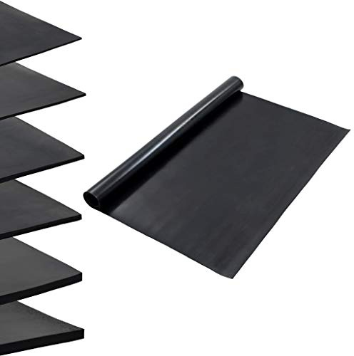 Tapis en caoutchouc antidérapant 1,2x2 m 2 mm Lisse