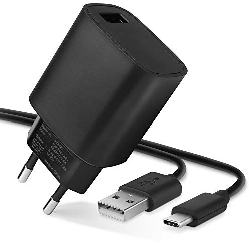 CELLONIC Tablet Ladekabel USB Kabel 1m kompatibel mit Teclast M40, P20HD, P80, T30, M16, M30, M30 Pro, T20, M89 Ladegerät USB C Type C Netzteil - 5V 3A Auflader Charger Lader