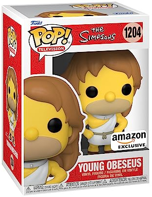 Funko Pop! Animation: Simpsons - Buff Homer Simpson - The Simpsons - Exclusiva Amazon - Figura de Vinilo Coleccionable - Idea de Regalo- Mercancia Oficial - Juguetes para Niños y Adultos - TV Fans