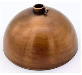 prometeo electronics Rosone metallico mezza sfera color Bronzo Diametro 100mm con Vera di bloccaggio