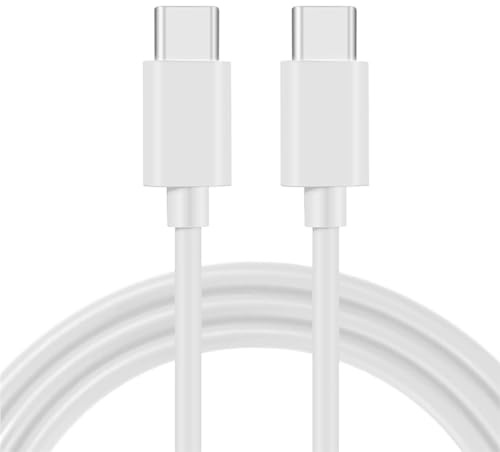 Bottone Cable de datos corto USB C a USB C de 60 W, cable de carga rápida para interruptores de teléfono tipo C, tabletas