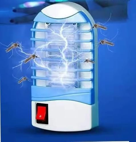 Lampada Antizanzare con Luce UV Alto-efficiente Trappola Uccidi Zanzare Elettrico Insetticida Zanzariera elettrica insetticida anti zanzariera Spina per Casa Giardino Interno,Insetti,Zanzare