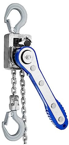 Verricello Elettrico, Paranco a catena del blocchetto della leva, mini gru portatile della mano della chiave 100kg 150kg della chiave di alluminio della lega di alluminio for il sollevamento(150kg 1m)