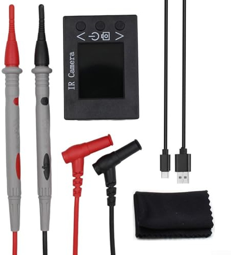 Caméra d'imagerie thermique, imageur thermique compact, protection de la coque en acrylique, taux de rafraîchissement allant jusqu'à 8 Hz pour les évaluations de température