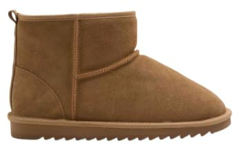 Marks & Spencer Botas de Estar por Casa de Ante con Freshfeet™ para Hombre, Ajuste Normal