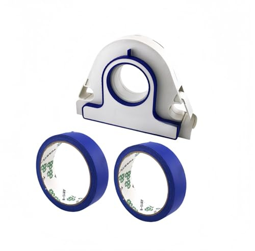 Applicateur ruban masquage, Dérouleur Pour Encadrement De Portes - Applicateur de Ruban Masque pour Peinture,Pour Atelier D'Art Chantier Rénovation Meubles Mur Sol Cuisine Maison